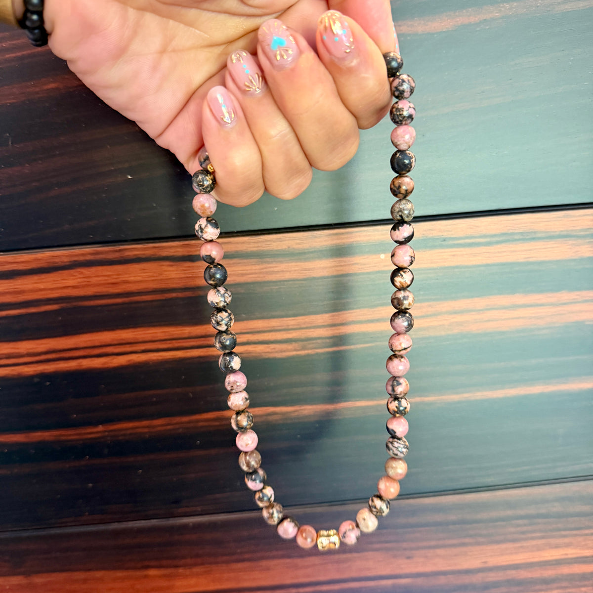 Semi-Precious Stone Bead Necklace